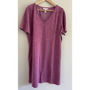 White House Black Market Plum Mini Dress